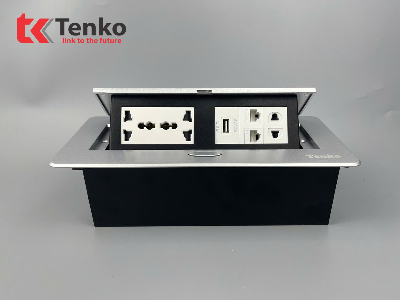 Hộp Ổ Cắm Điện &Acirc;m B&agrave;n Họp TK-AS06DN-05